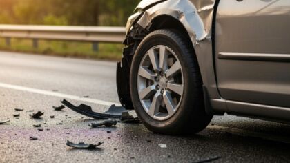 W Koszalinie 75-latek spowodował wypadek, wymuszając pierwszeństwo