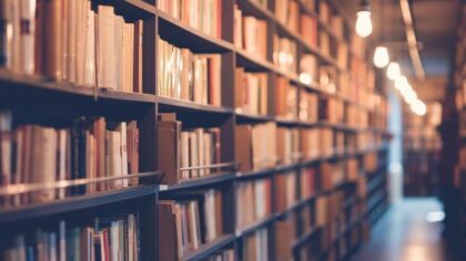 Żywa Biblioteka w KBP. Agnieszka wśród gości